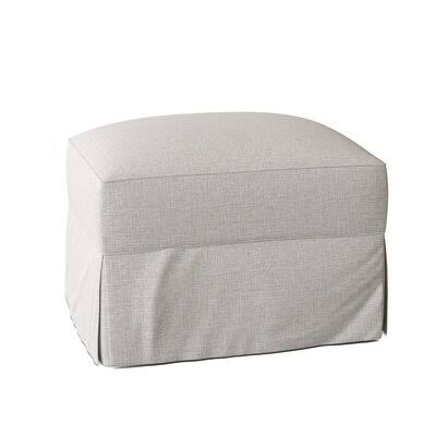 Young 29x22 Rectangle Standard Ottoman Body Fabric: Sustain Dursky Ivory