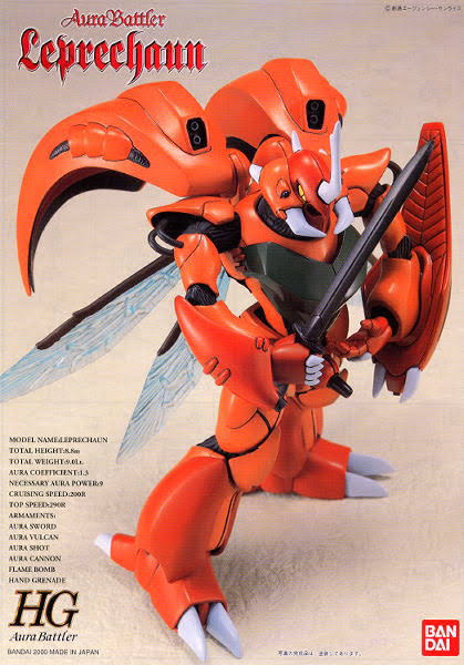 Aura Battler Dunbine HGAB 1/72 Leprechaun Exclusive Model Kit