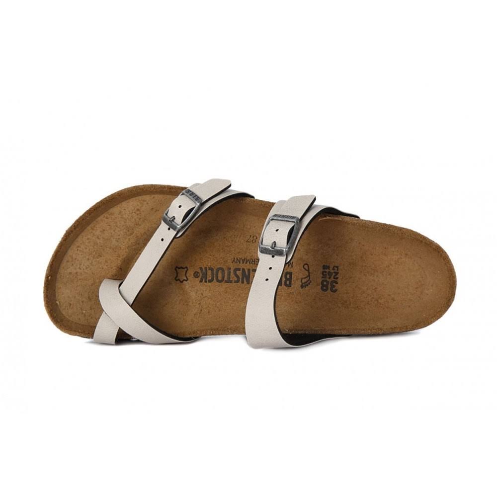 Birkenstock Shoes Mayari Pull Up Stone, 1005056 - 9.5