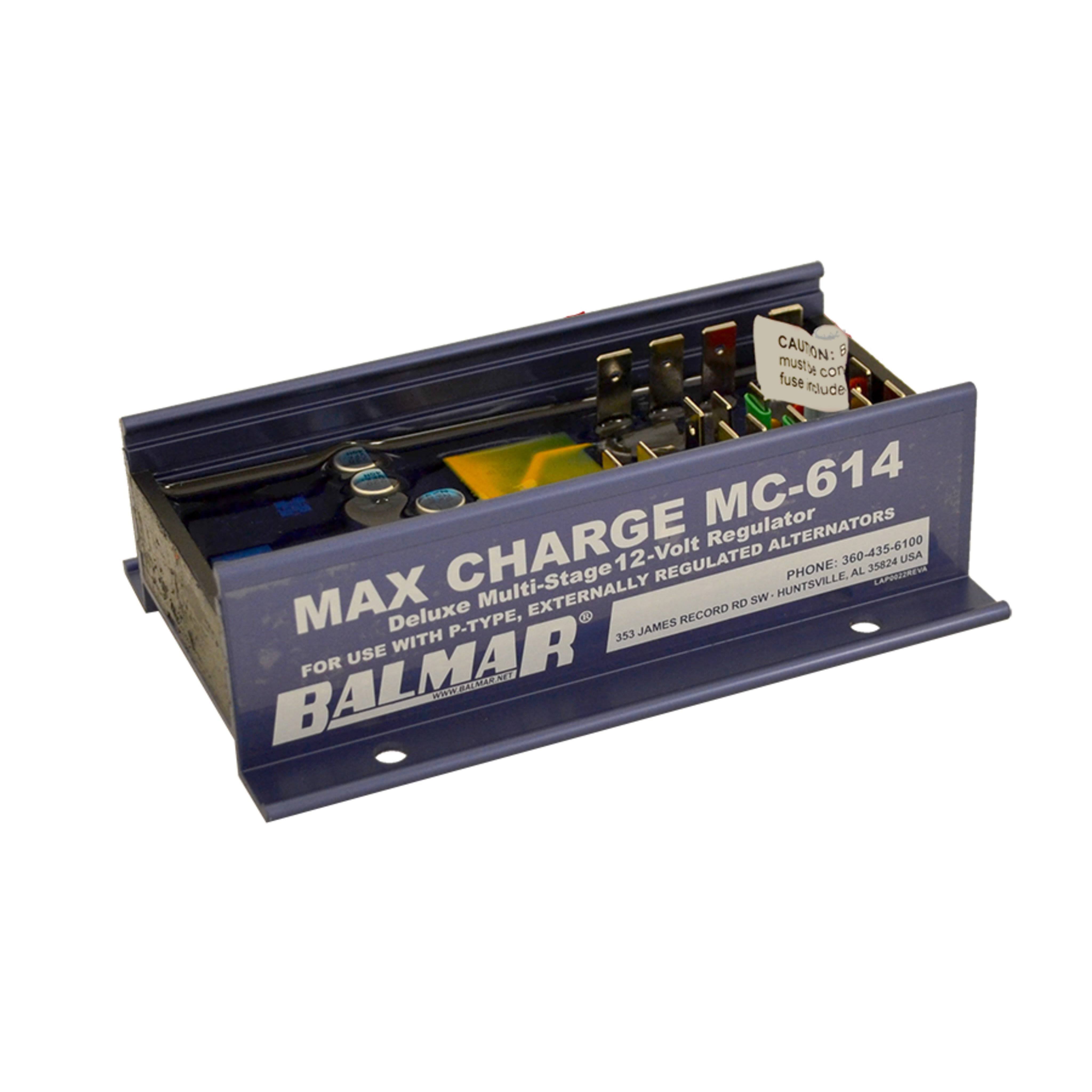 Balmar MC-614 Max Charge Multi-Stage Regulator Harness 12V