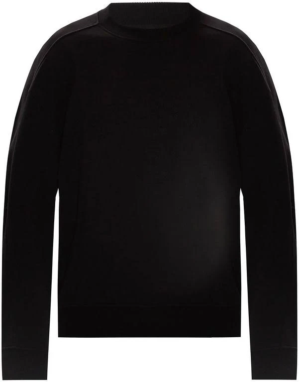 Balmain Sweatshirt with Logo - Black - Sweatshirts