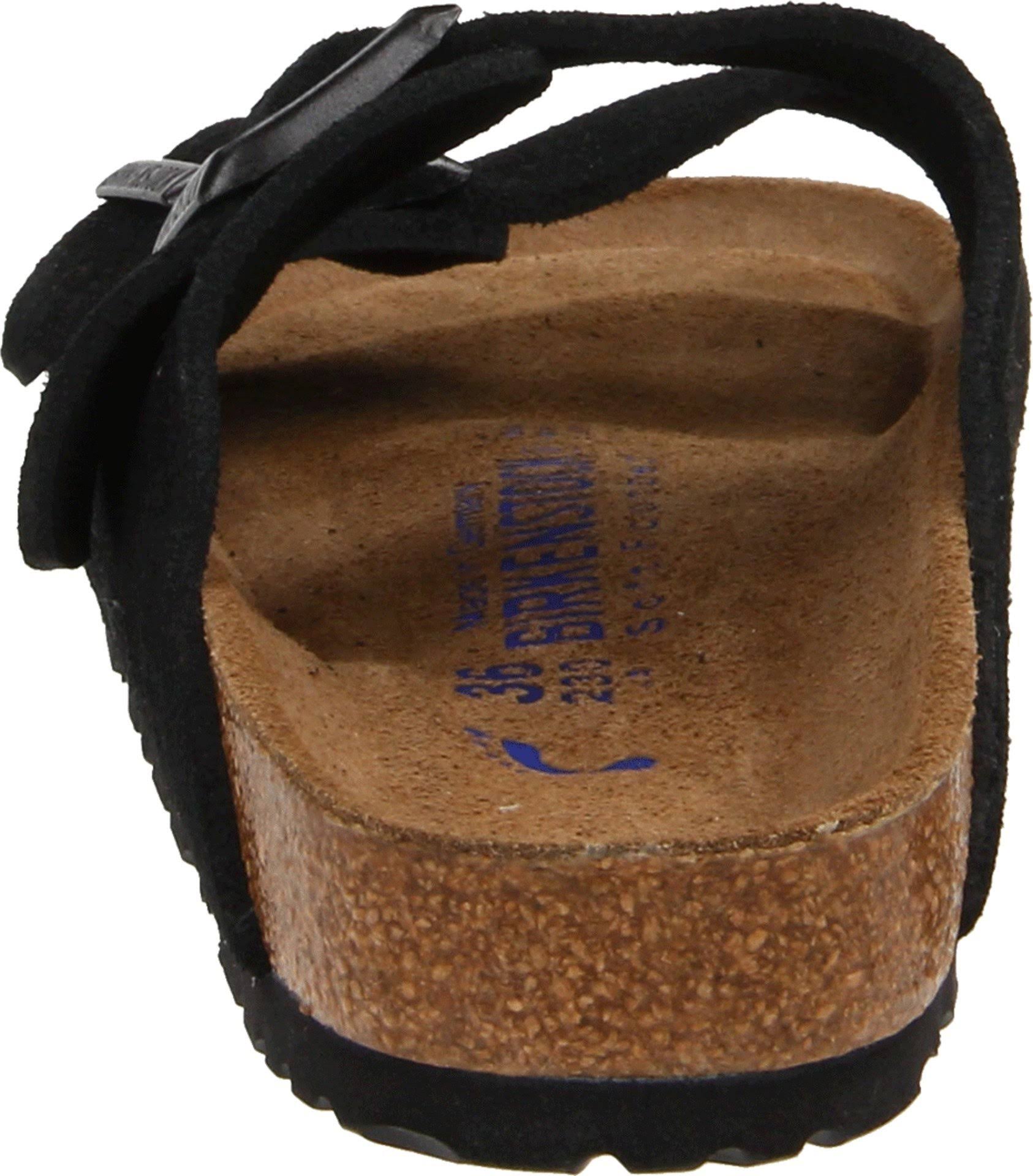 Birkenstock Arizona Soft Footbed (Black Suede)