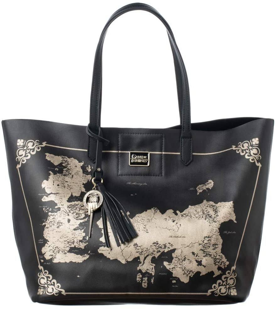 Game of Thrones Westeros Map Tote Bag