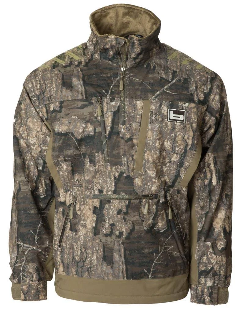 Banded Stretchapeake Insulated Quarter-Zip Pullover, 2XL / Timber