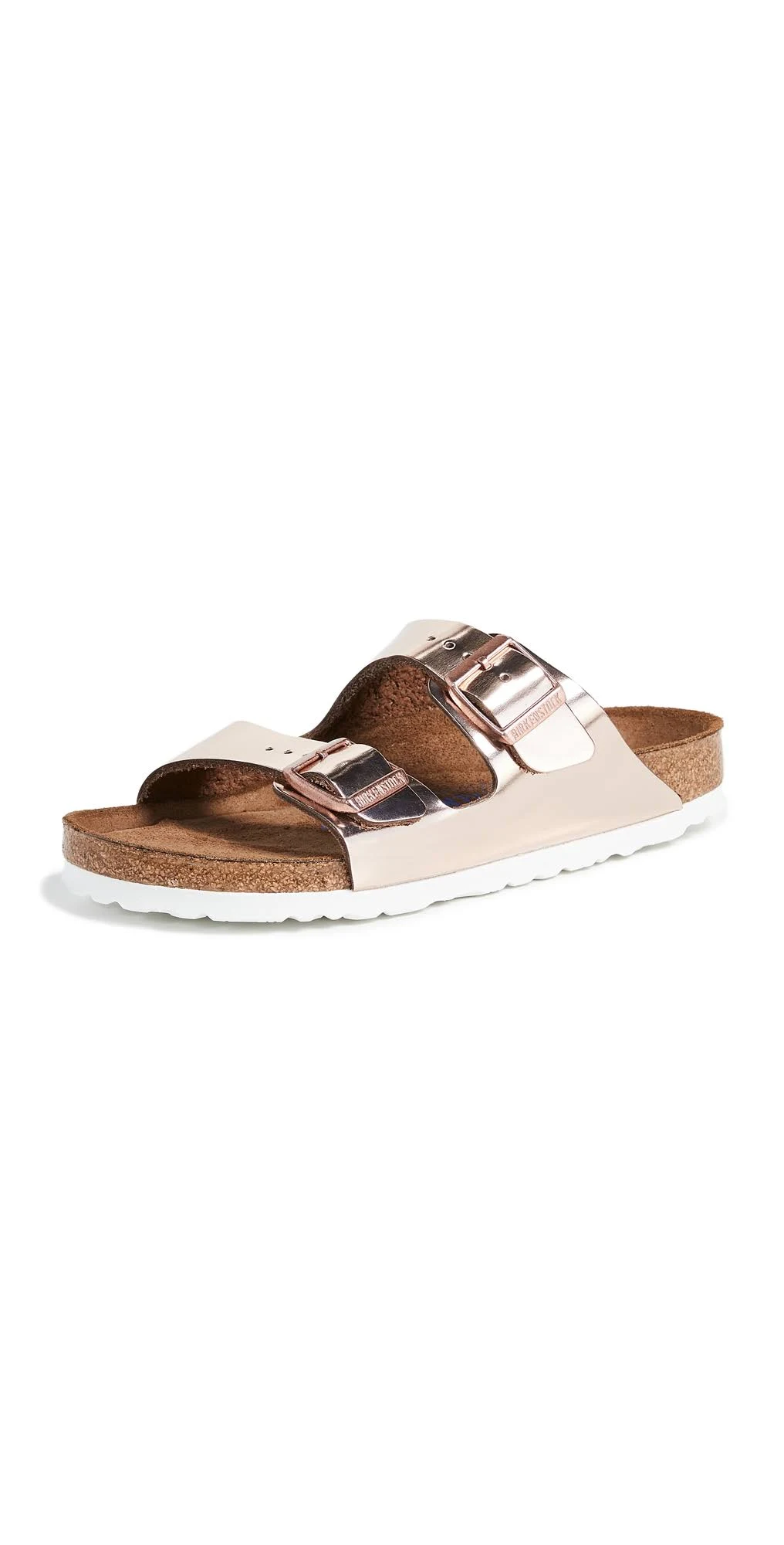 Birkenstock Arizona Soft Sandals Metallic Copper 36