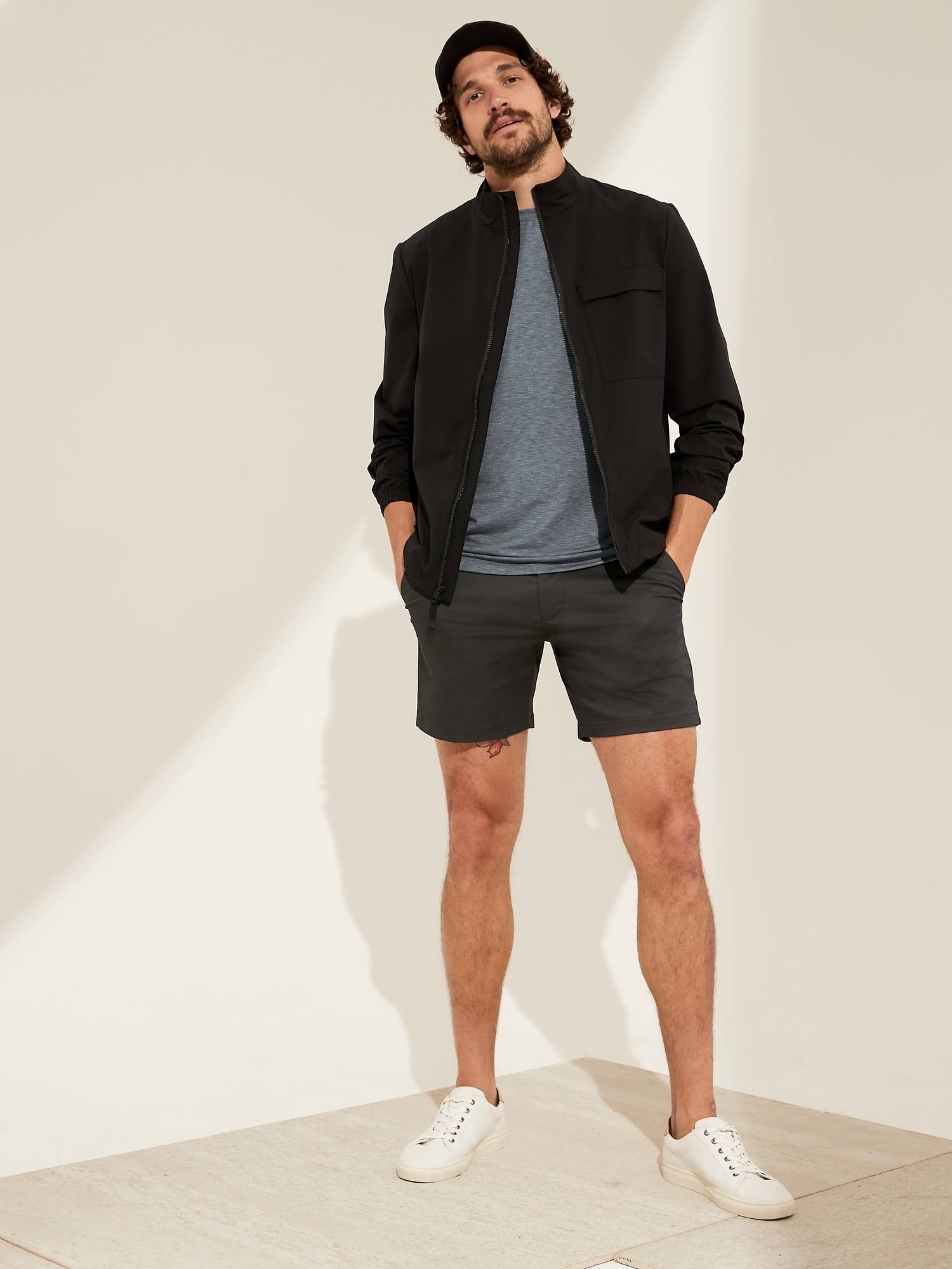 Banana Republic Men's Motion Tech Jacket Black Size M