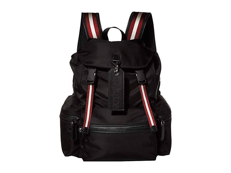 Bally Nylon Crew Backpack - Black