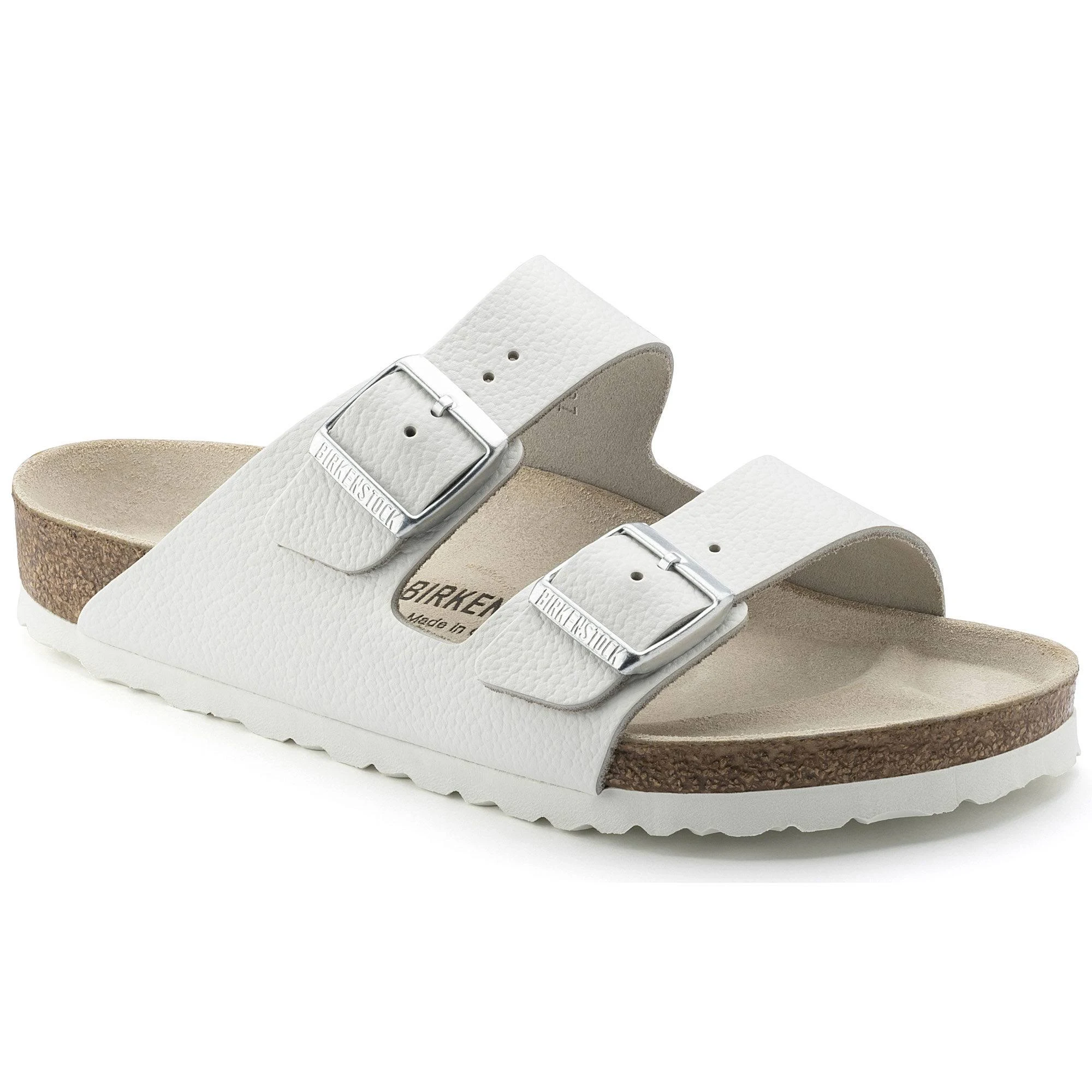 Birkenstock Unisex Sandal White Arizona