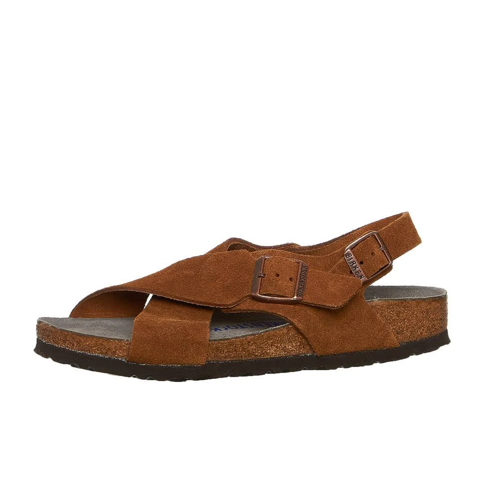Birkenstock W Tulum SFB Suede - Mink - US 11 - Women