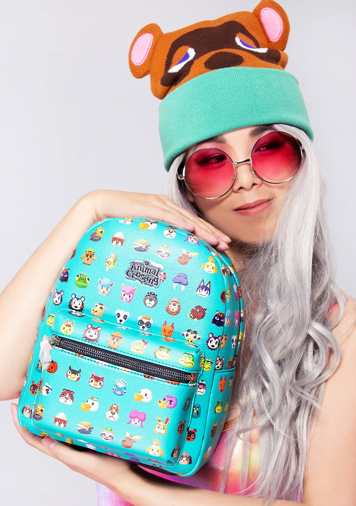Animal Crossing Character Print Mini Backpack