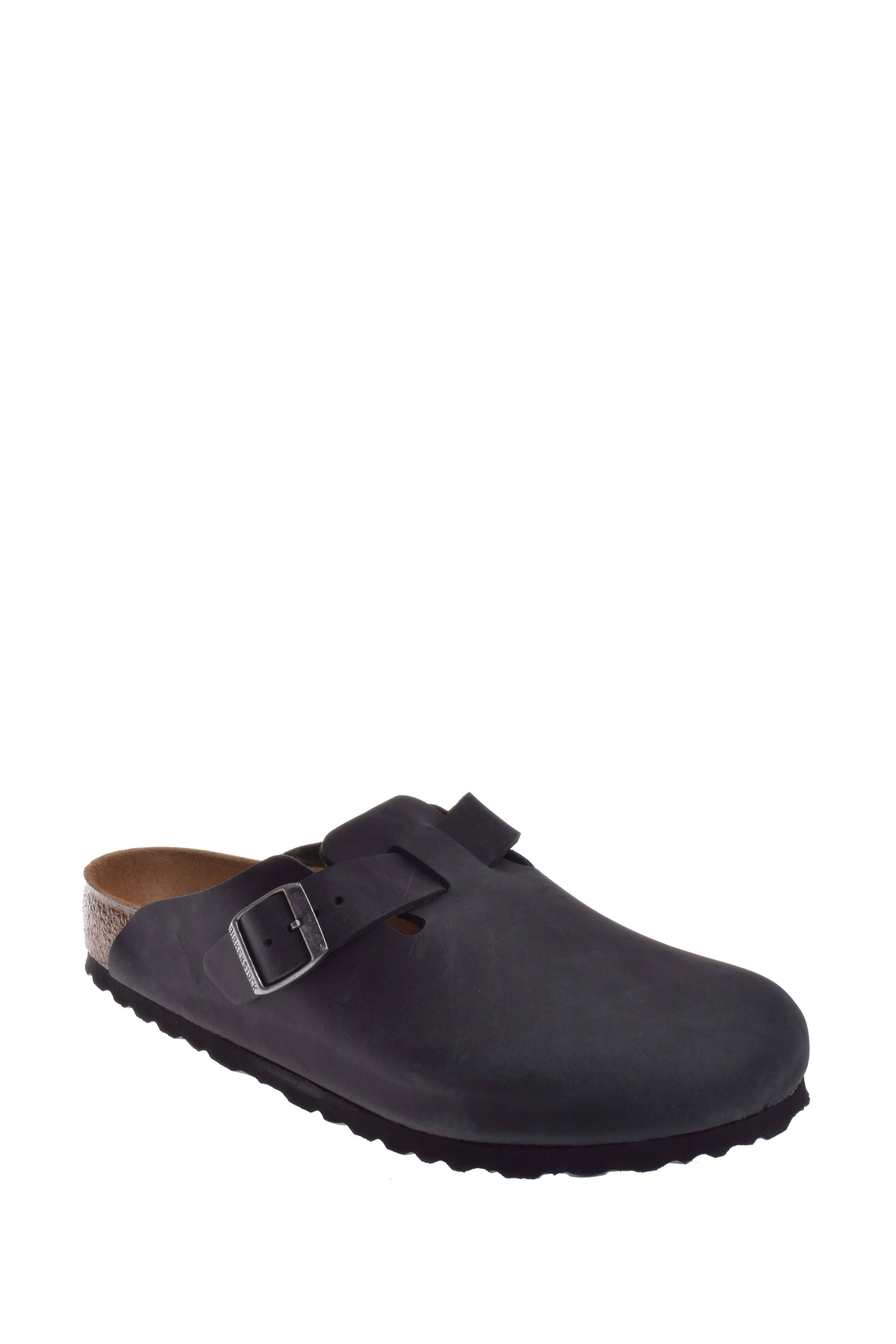 Birkenstock Boston Oiled Leather Black
