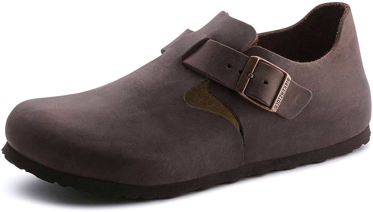 Birkenstock Women's London (39 Narrow Habana Oiled Leather)