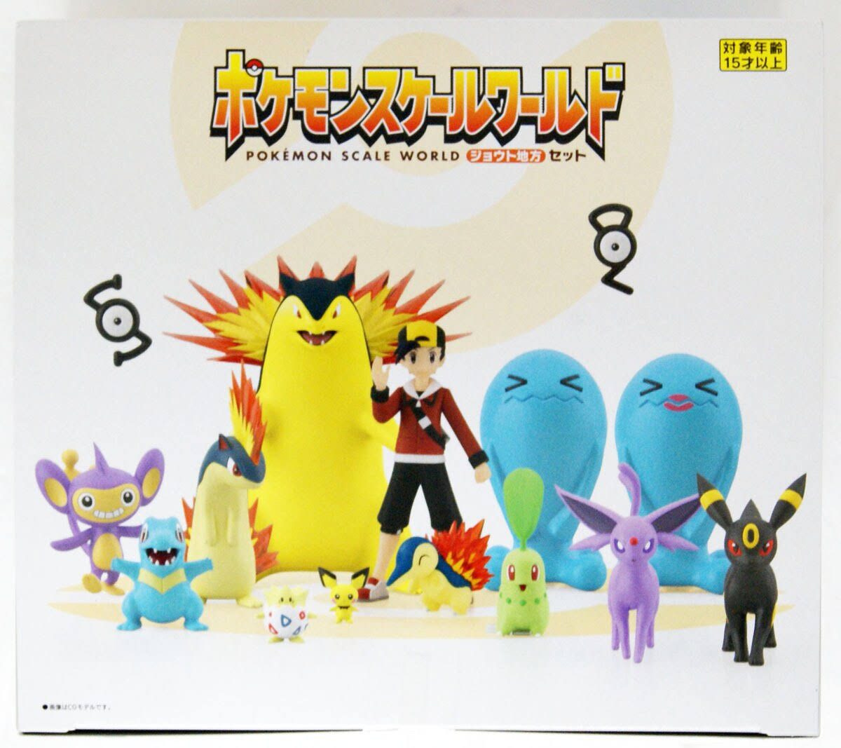 Bandai Gashapon Pokemon Scale World Johto Mini Figure - Box Set