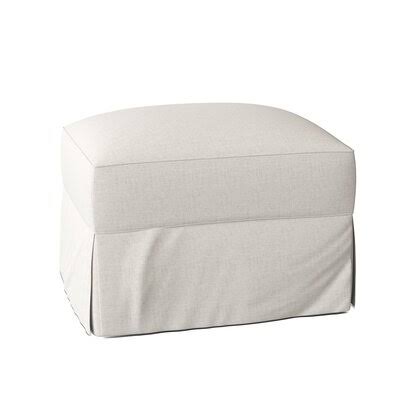 Birch Lane Young 29x22 Rectangle Standard Ottoman Body Fabric: Bevin Natural