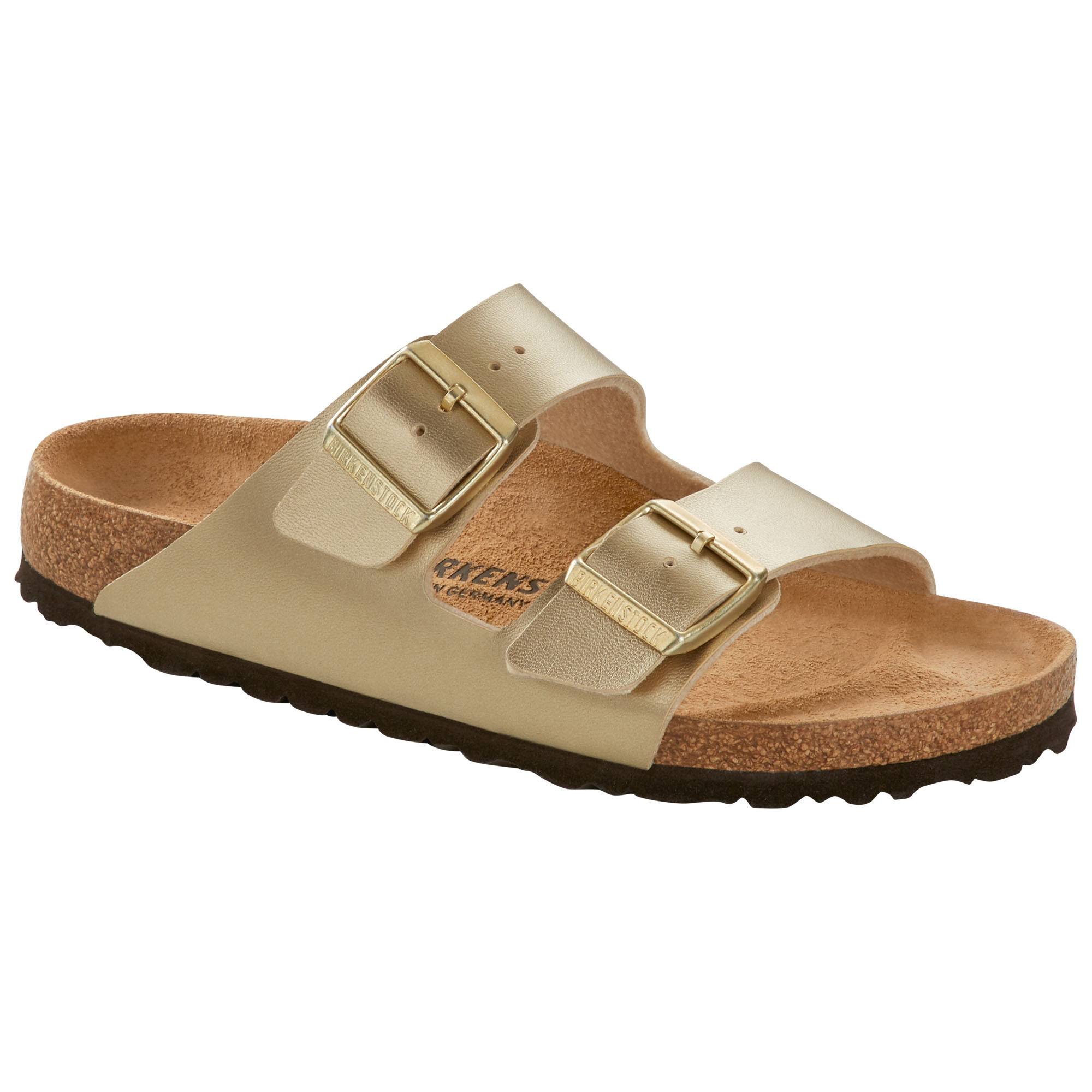 Birkenstock Arizona (39 Gold Birko Flor)