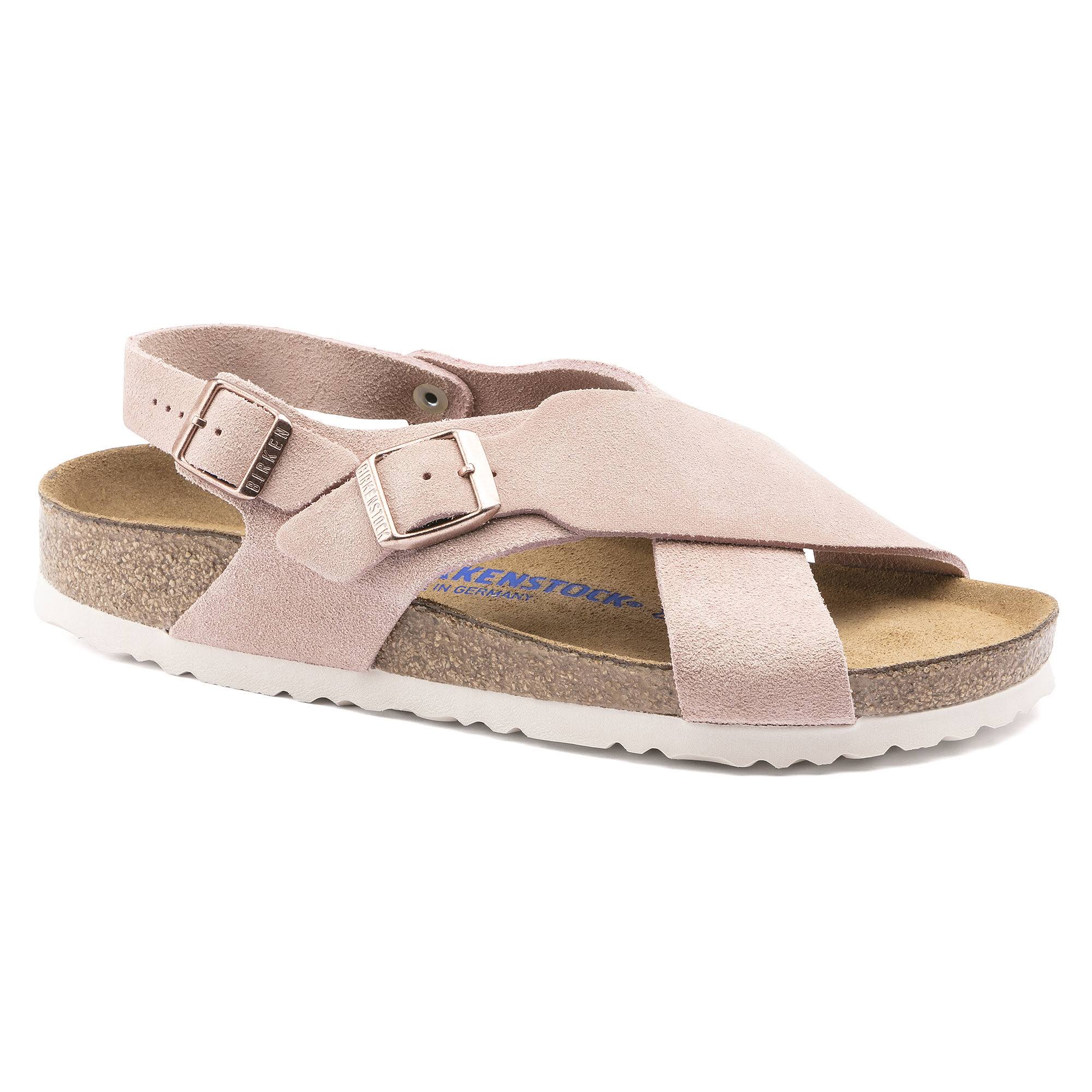 Birkenstock Sandals Tulum Red Suede EU 36 / Light Rose
