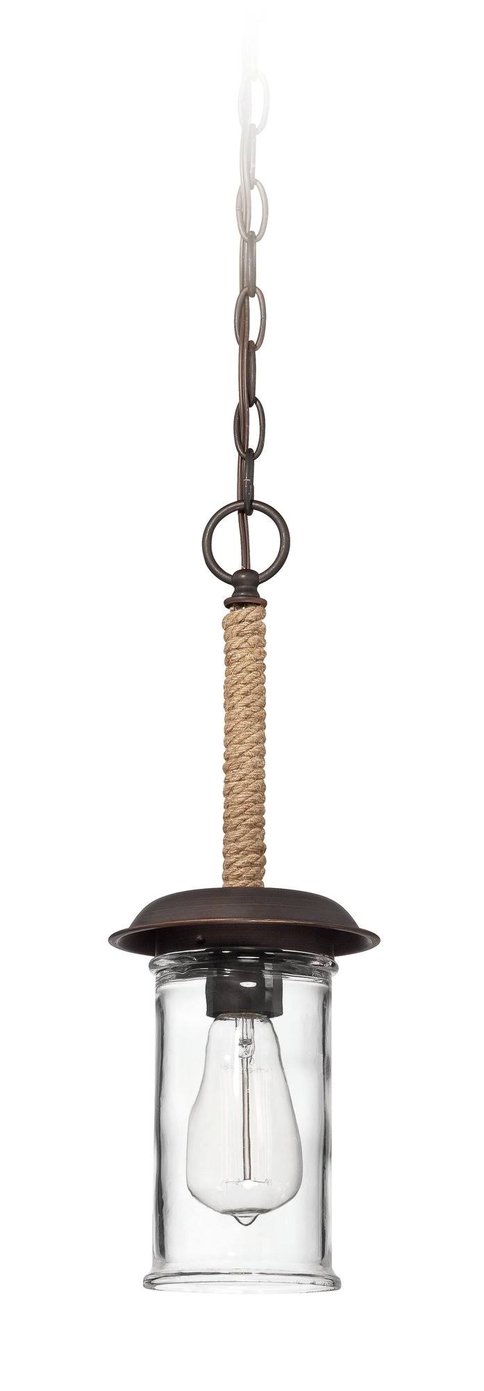 Beachcrest Home Sorrell 1-Light Single Cylinder Pendant