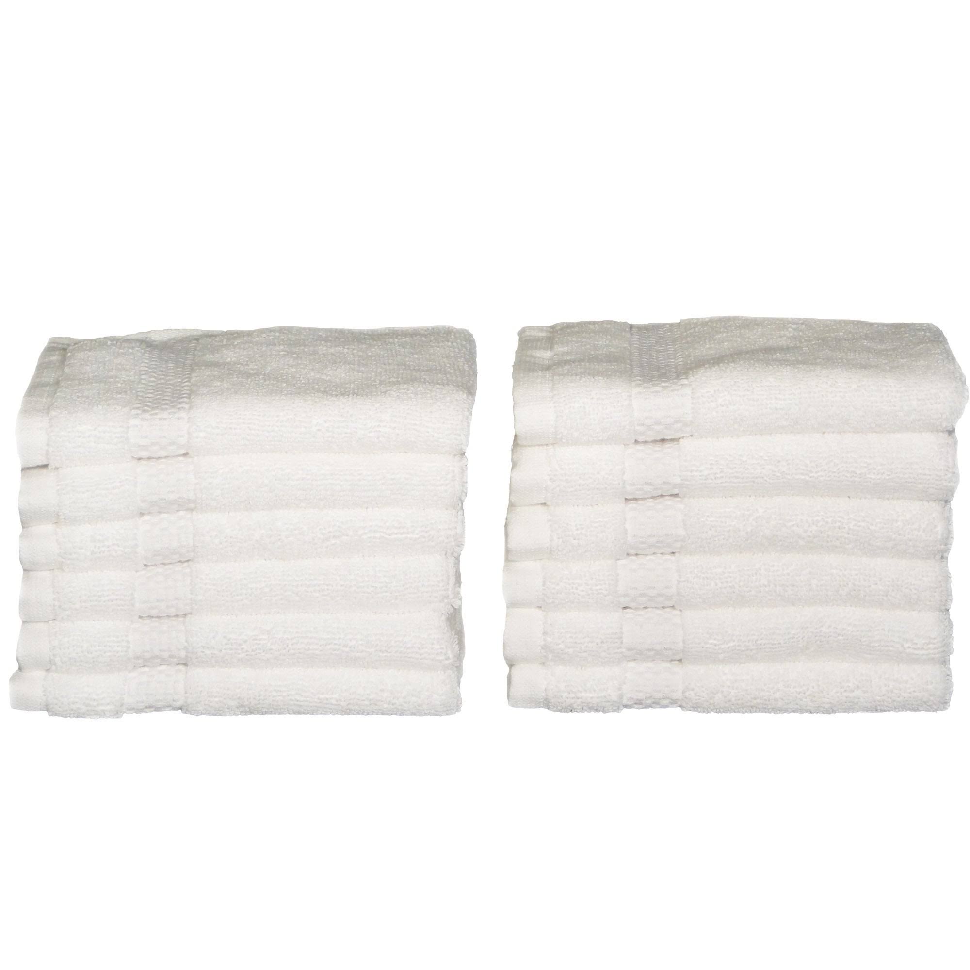 Baltic Linen Pyramid Excel Hotel Bath Towels 27 x 54-Inch White 3 Pack