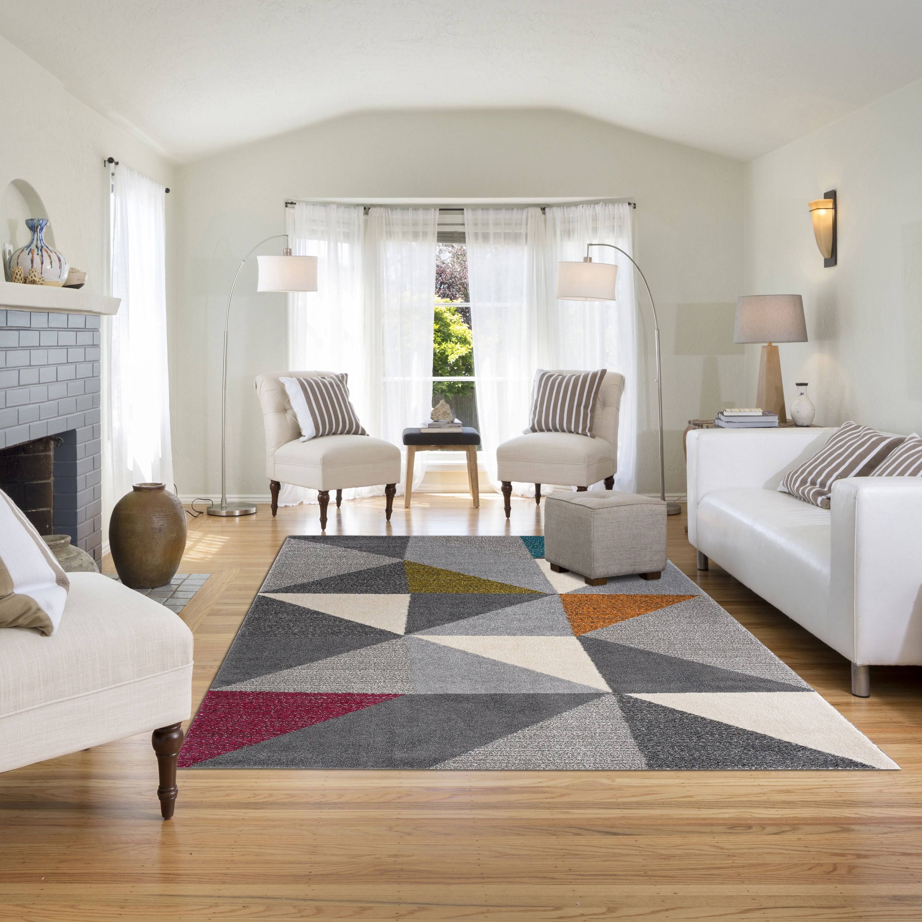 BALTA Rugs Orleans Gray/Yellow Area Rug, Size: 7'10 inch x 10'