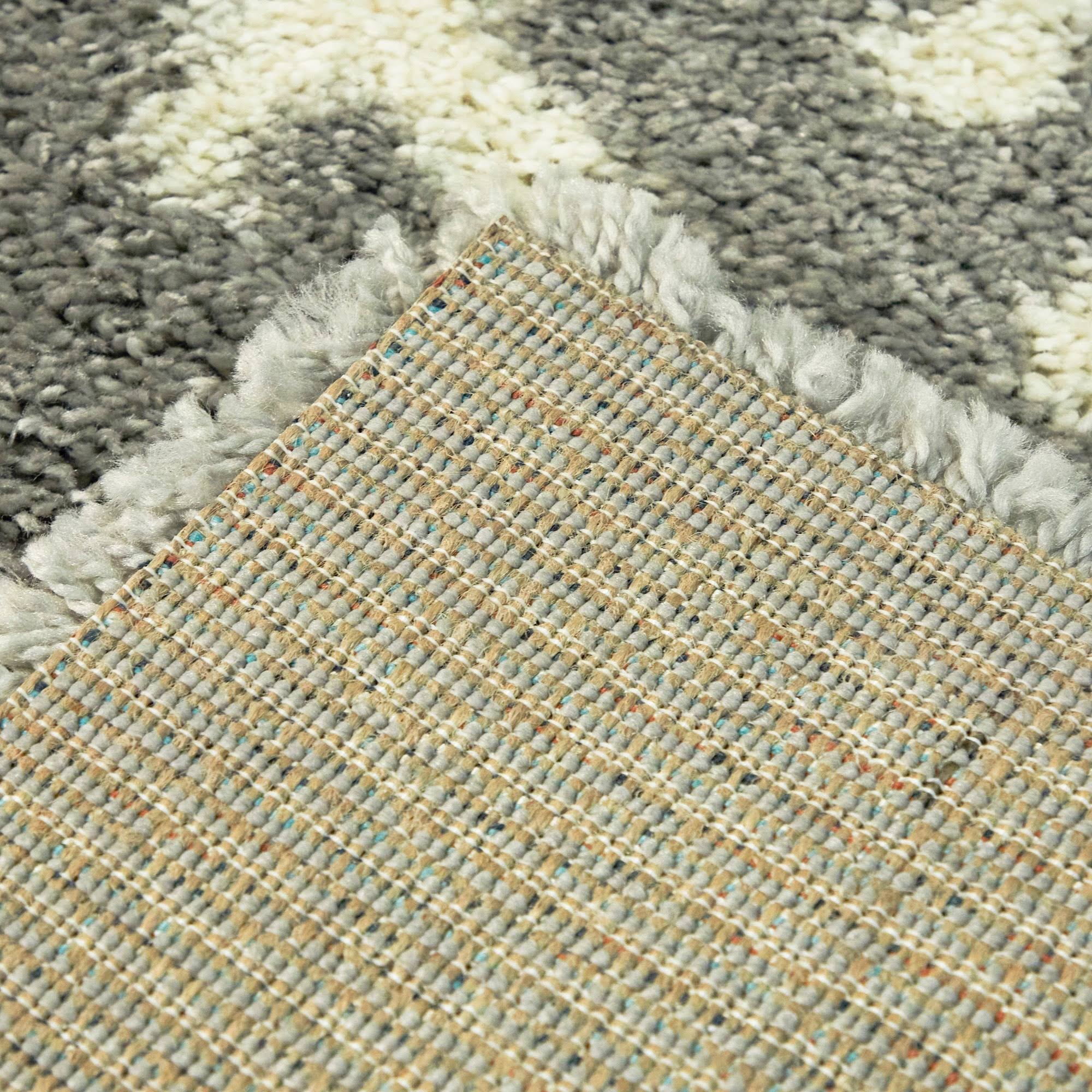 BALTA Sarasota Grey 8 ft. x 10 ft. Coastal Shag Area Rug
