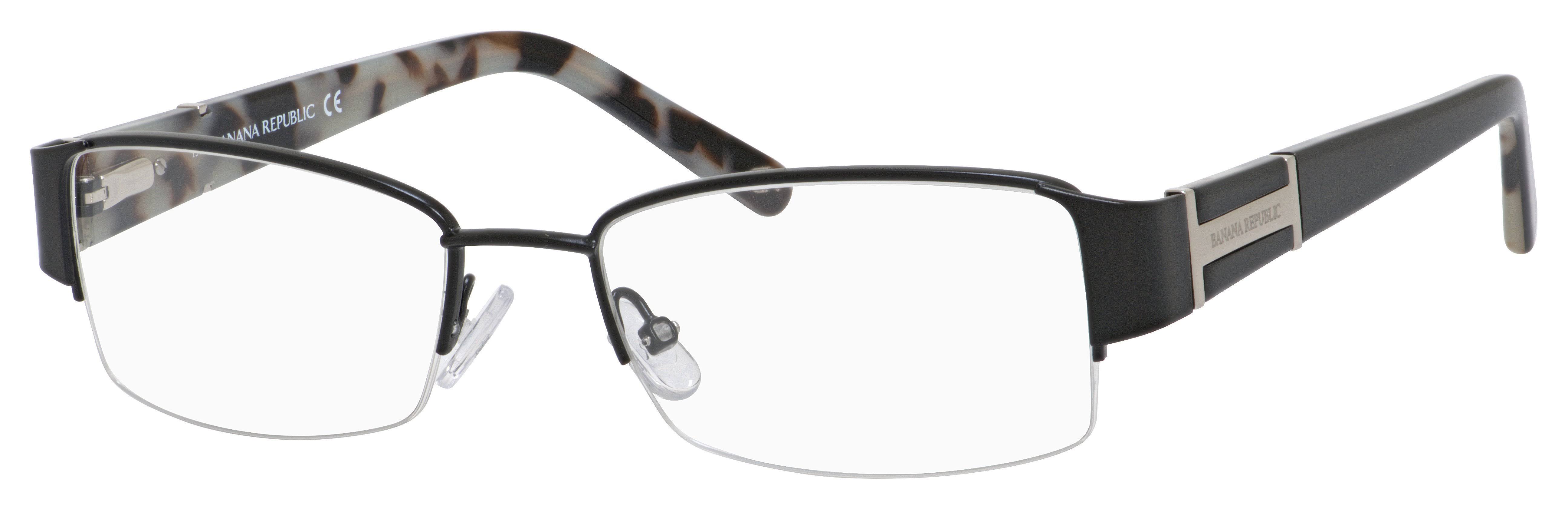 Banana Republic Adira Eyeglasses - 0003 Semi Shiny Black