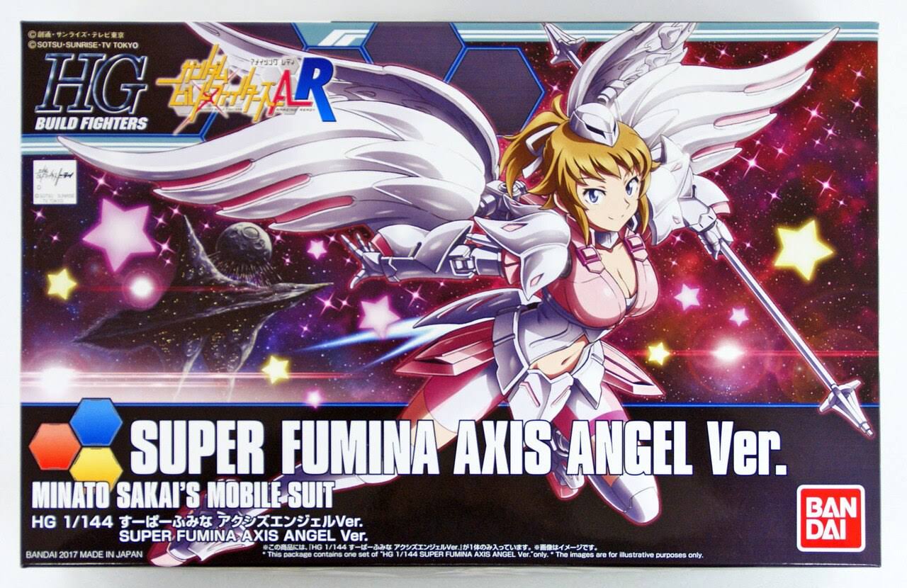 HGBF 1/144 Gundam Build Fighters Super Fumina Axis Angel Ver.