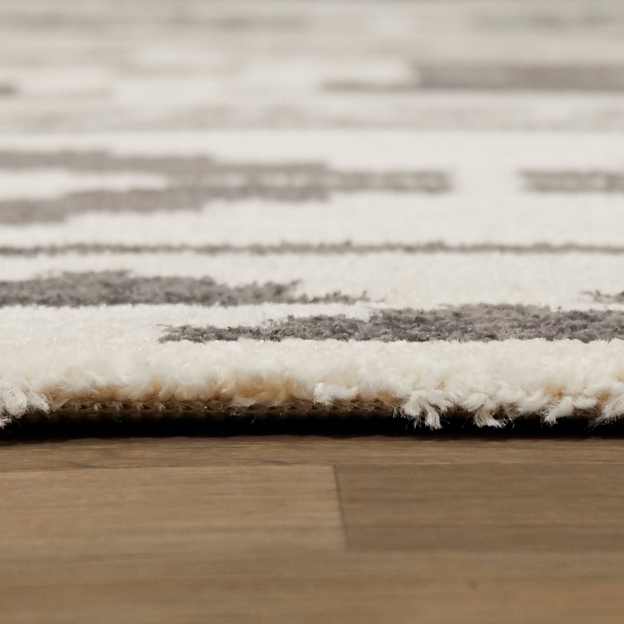 BALTA Janssen Cream 5 ft. x 7 ft. Modern Scandinavian Area Rug, Ivory
