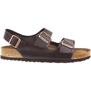 Birkenstock Unisex Milano Soft Footbed | Brown sandals Milano Soft Footbed From Footwear Etc