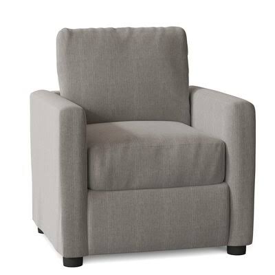Cambridgeshire Armchair Body Fabric: Hanover Concrete