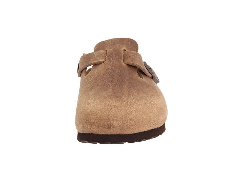 Birkenstock Boston - Oiled Leather (Unisex) Clog Shoes Tobacco Oiled Leather : EU 41 (US Men's 8-8.5 - Women's 10-10.5) Regular