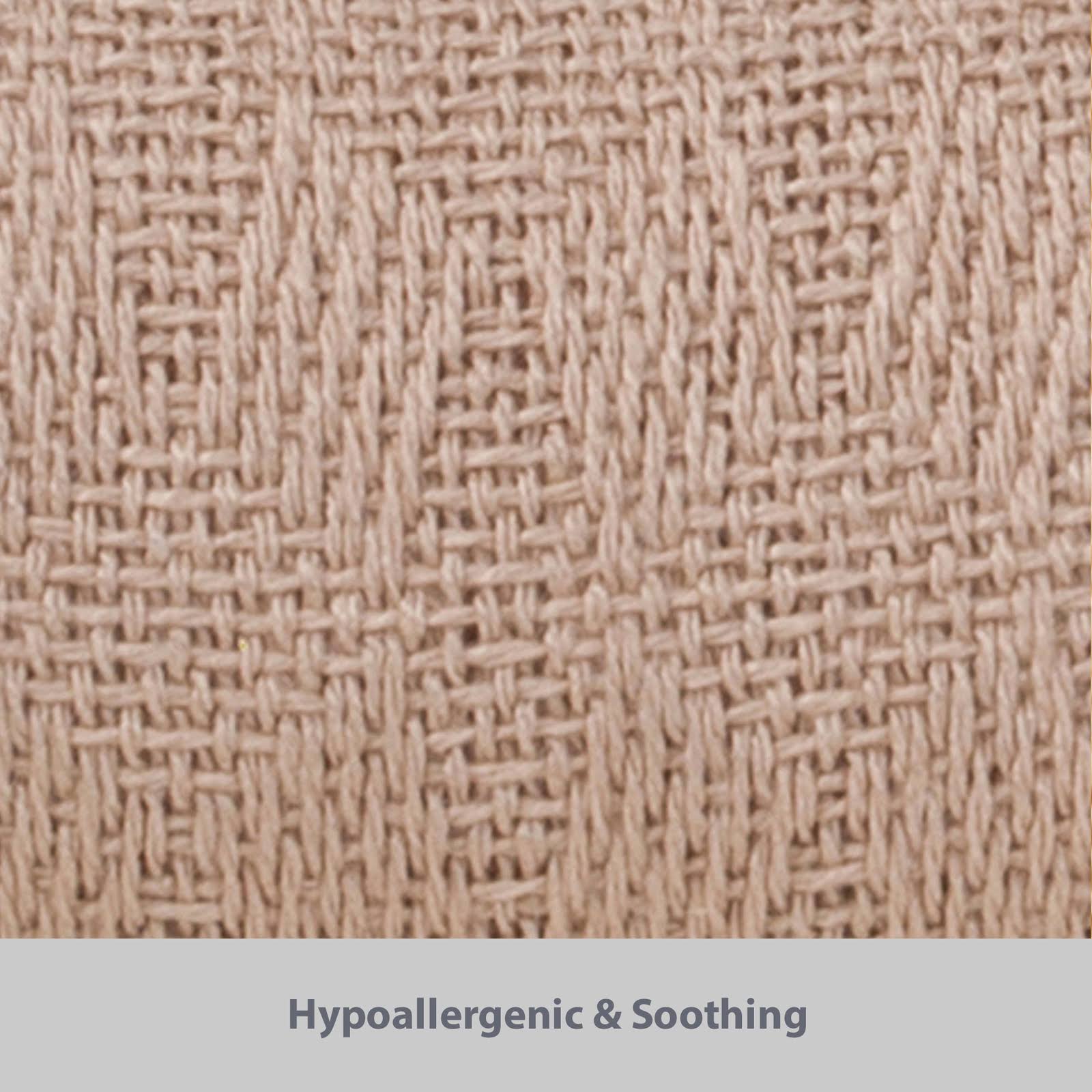 BedVoyage Rayon from Bamboo / Viscose Travel/Throw Blanket - Champagne