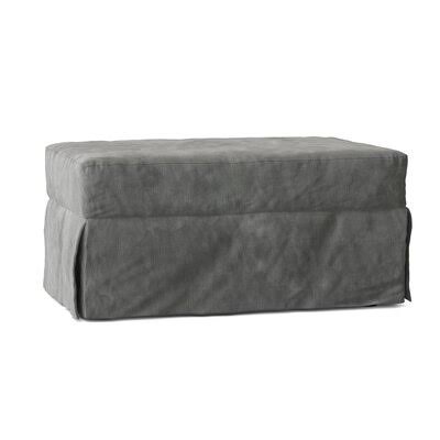 Birch Lane Fairchild 44x22 Rectangle Standard Ottoman Body Fabric: Empire Steel