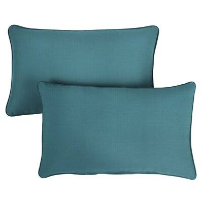 Julio Aruba Rectangular Sunbrella Pillow Cover & Insert Birch Lane Color: Peacock Blue