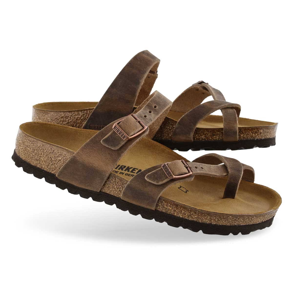Birkenstock Mayari Sandals - Tobacco Brown