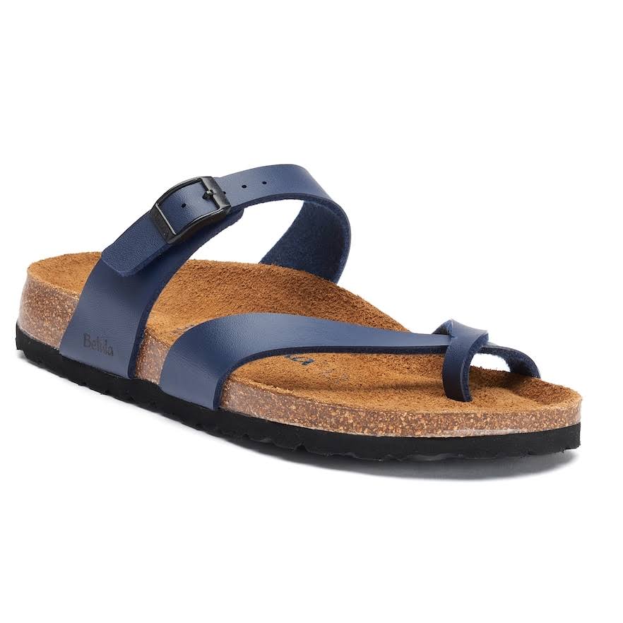 Betula by Birkenstock Mia Women's Footbed Sandals, Size: 5, Blue