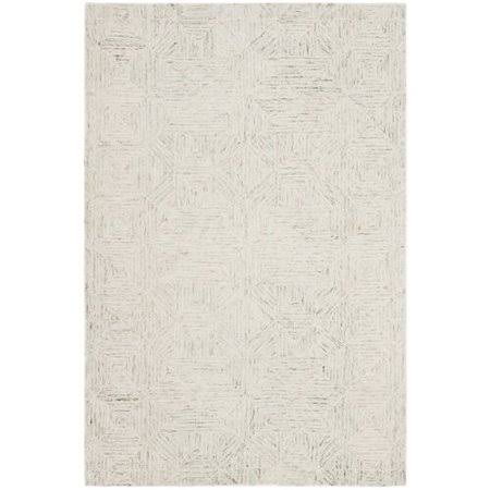 Cardwell Handmade Tufted Wool Beige Area Rug George Oliver Rug Size: Rectangle 6& x 9&