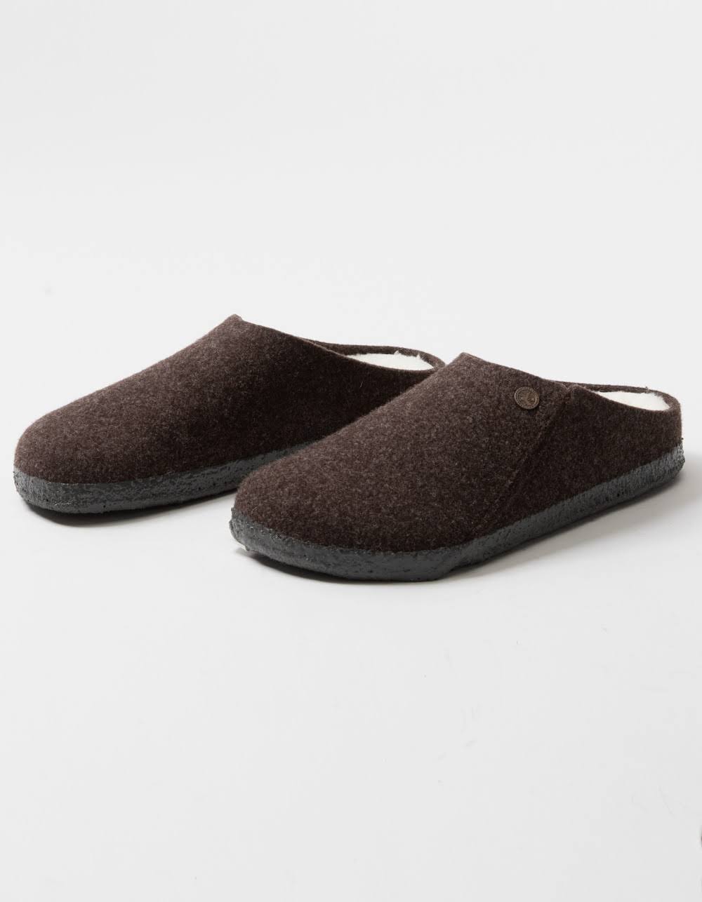Birkenstock Zermatt Shearling Slippers - Brown - 8