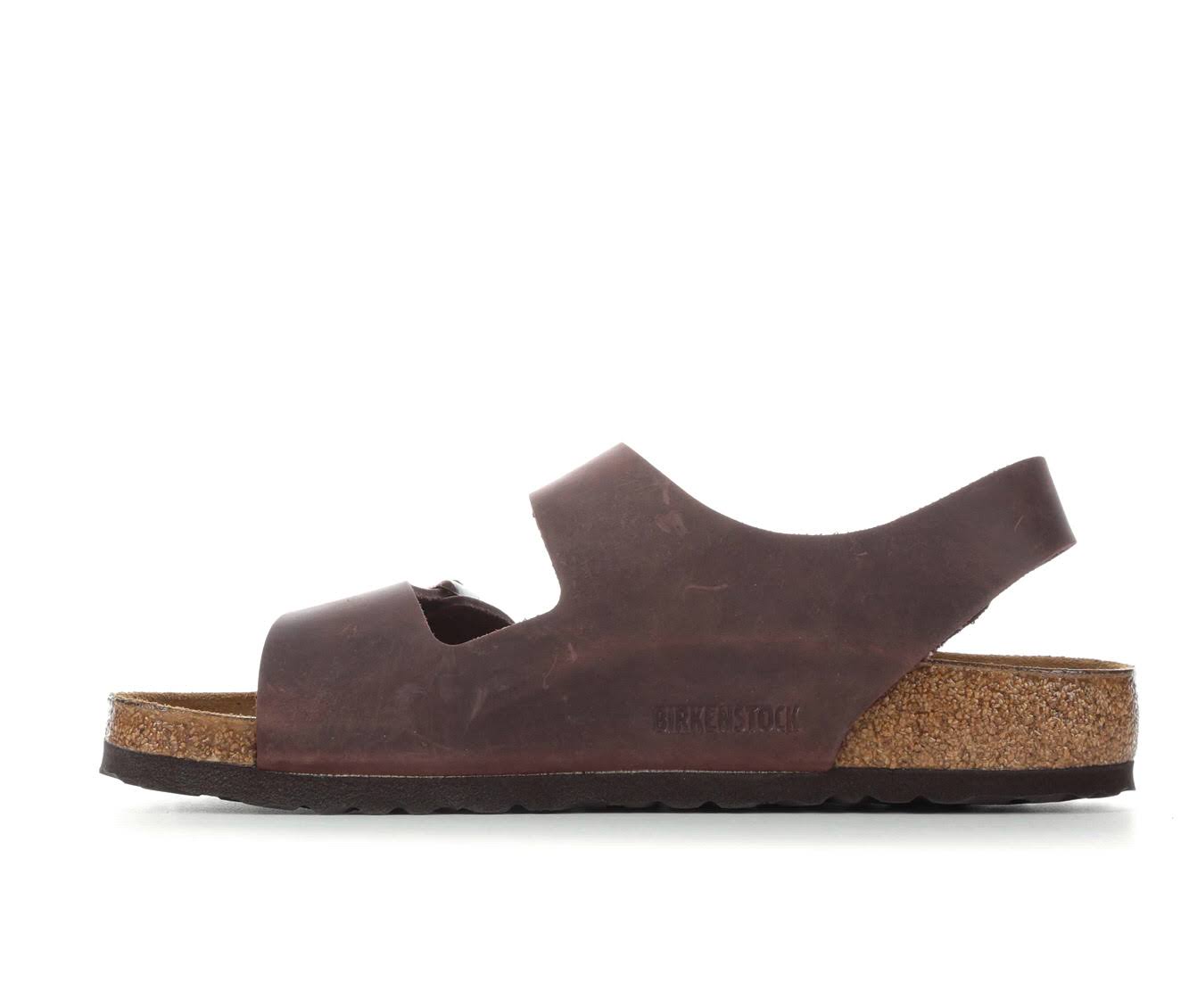 Birkenstock Milano (43 Habana Oiled Leather)