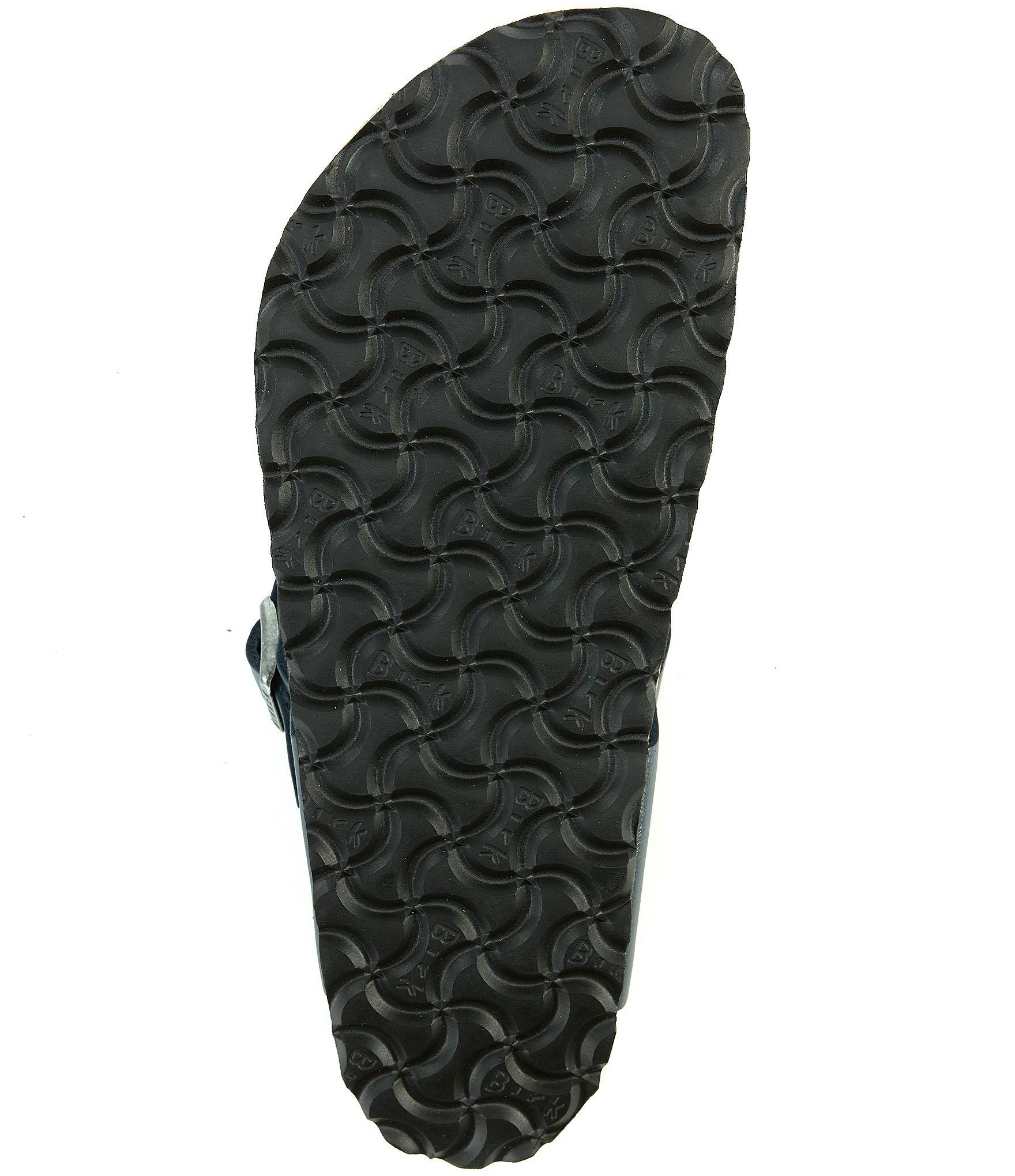 Birkenstock Gizeh Oiled Leather Sandal, Blue, 36