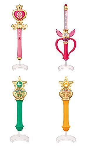 Gashapon Sailor Moon Stick and Rod 2 Set