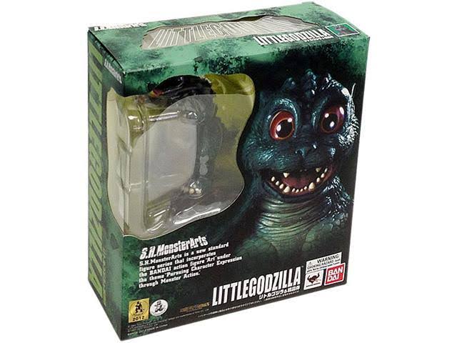 Bandai S.H.MonsterArts Little Godzilla & Crystal Figure Set