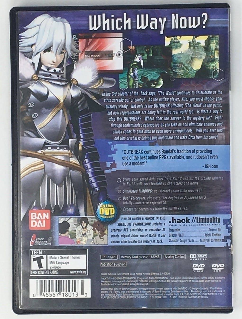 .hack// OUTBREAK Part 3 - PlayStation 2