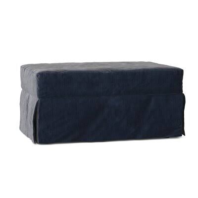 Birch Lane Fairchild 44x22 Rectangle Standard Ottoman Body Fabric: Empire Indigo