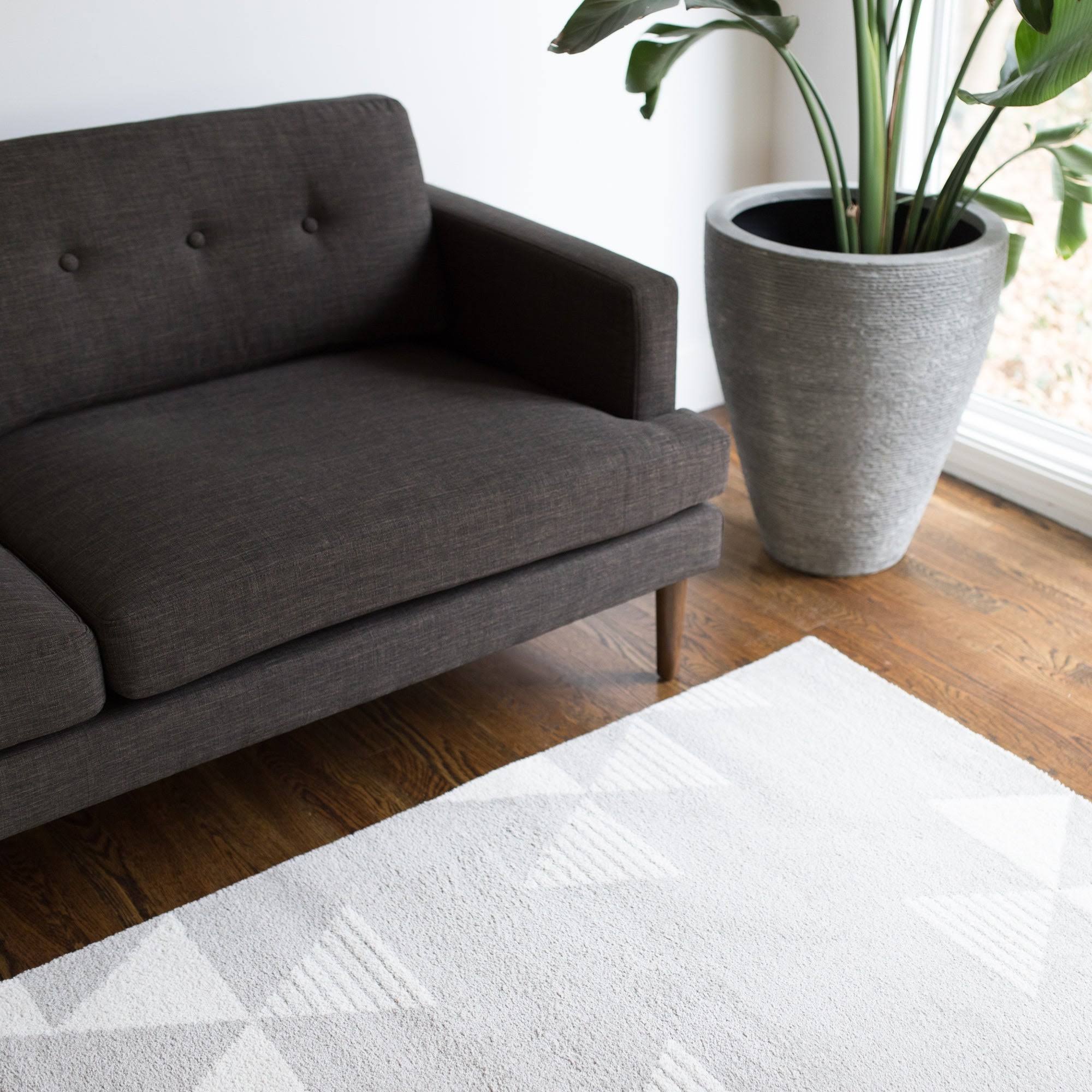 Carson Carrington Islingby Modern Geometric Indoor Area Rug - 7&10x22 x 10& - Grey