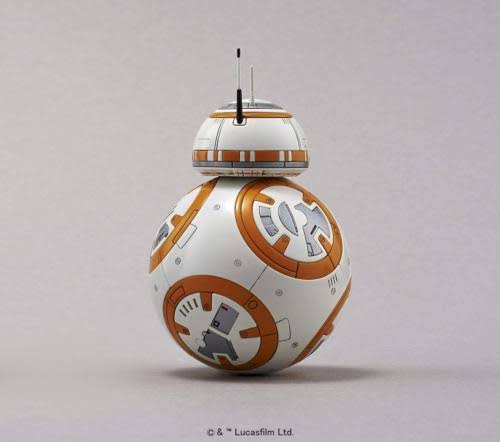 Star Wars BB-8 & R2-D2 1/12 Scale Plastic Model