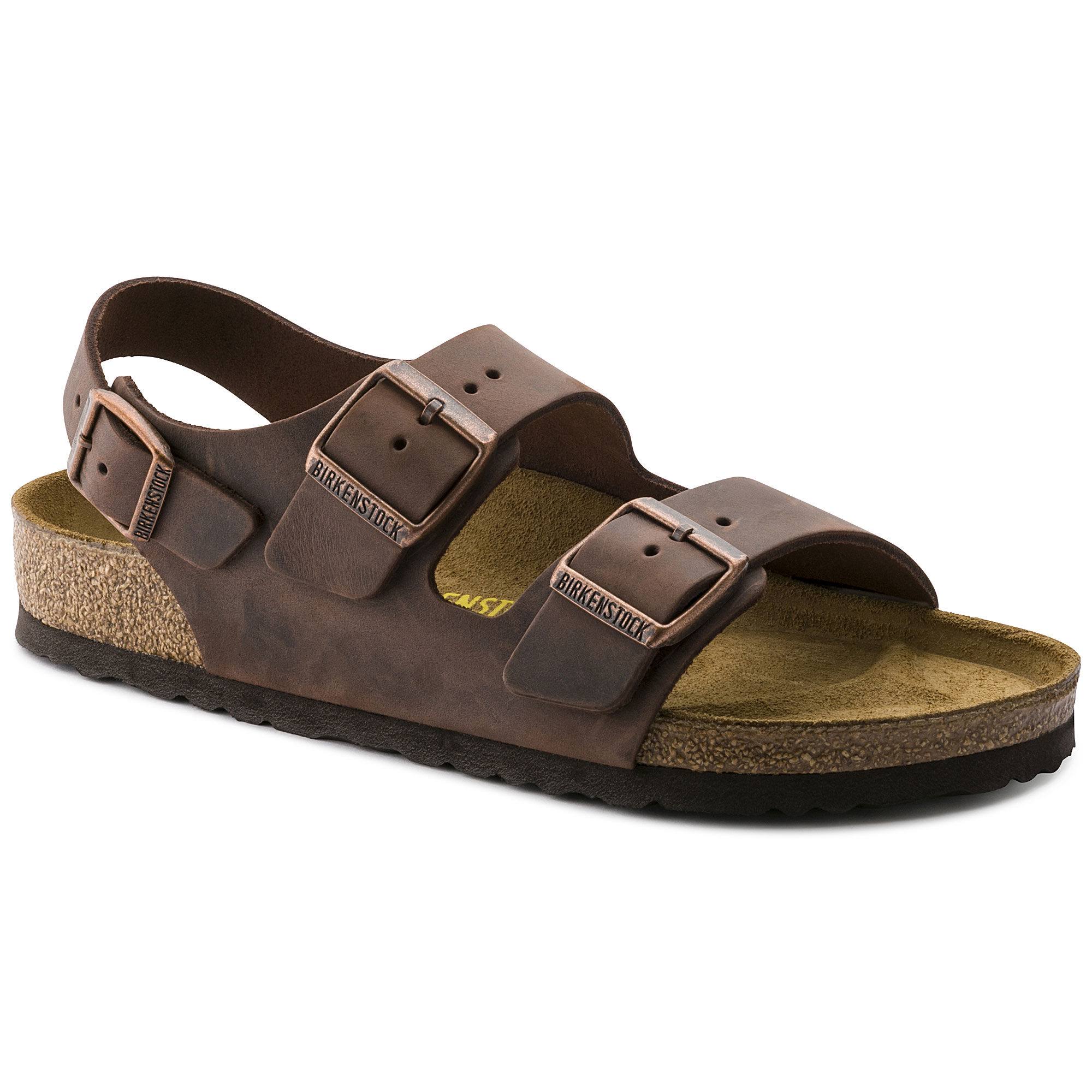 Birkenstock Milano Habana Leather / 37