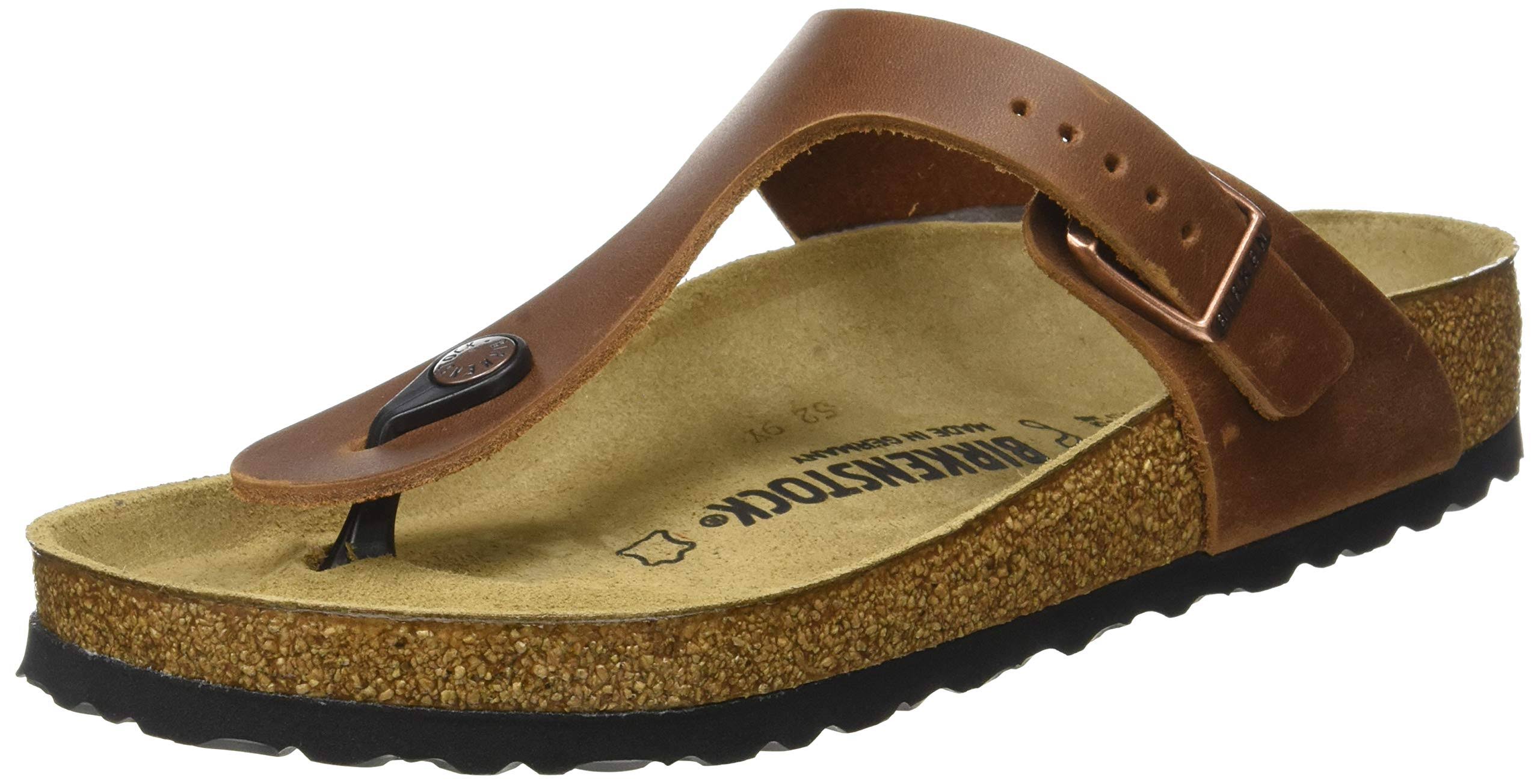Birkenstock Thong Gizeh Antique Brown 37 EU / Regular