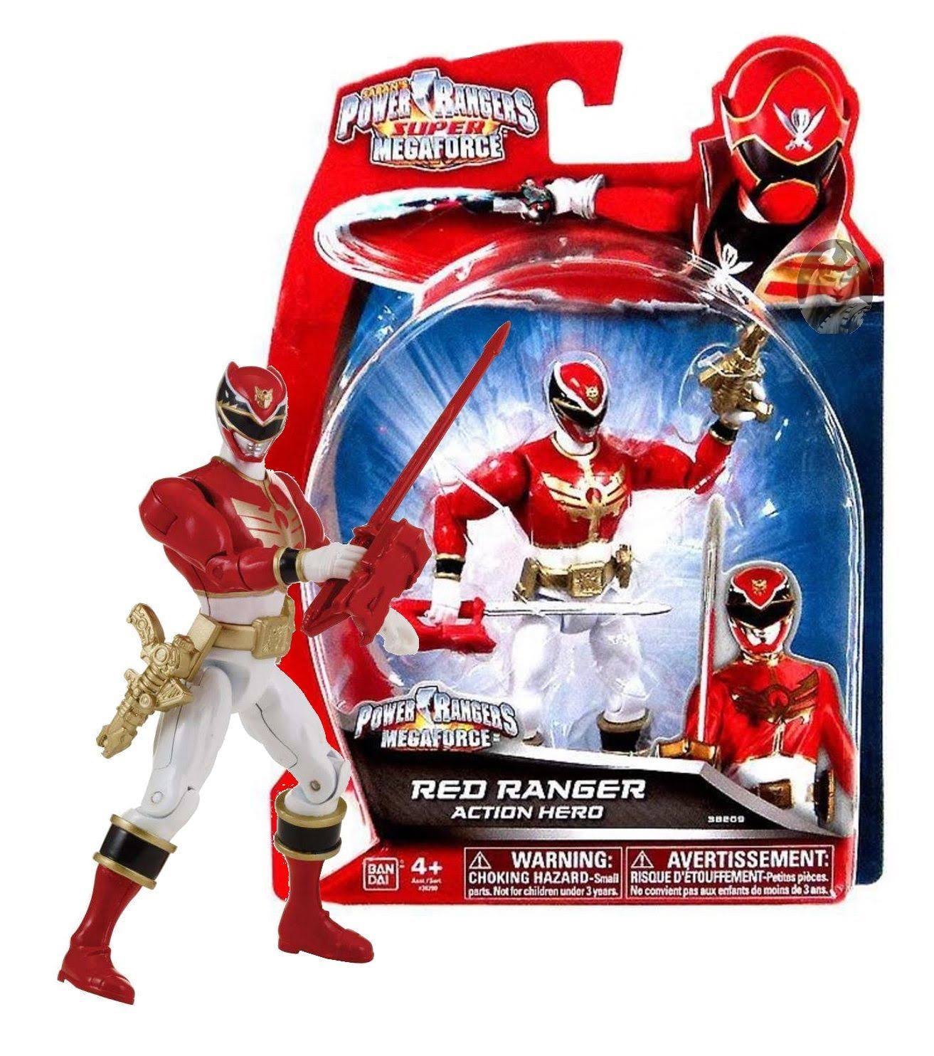 Power Rangers Super Megaforce Red Ranger Action Hero Figure