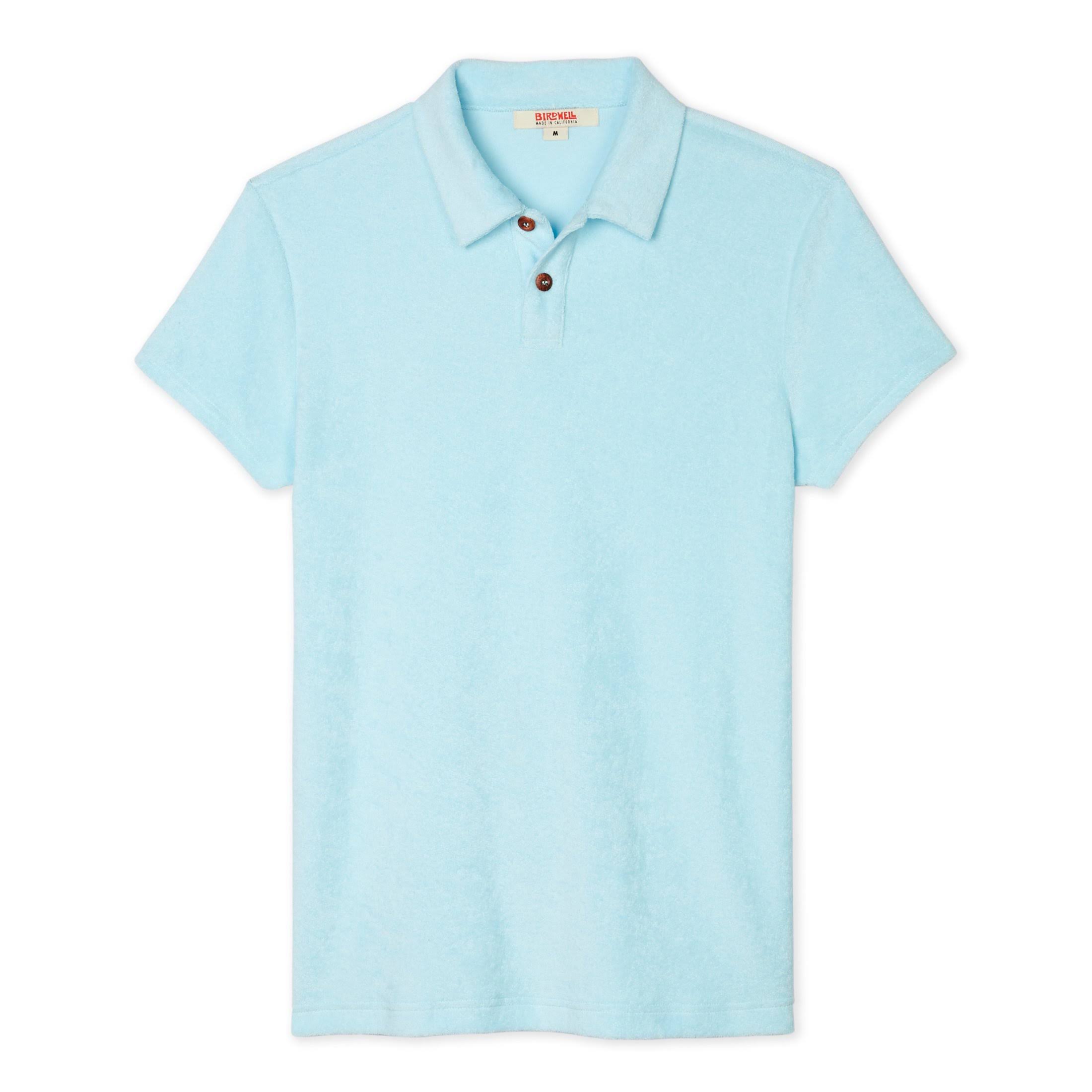 Men's Terry Polo - Light Blue | Birdwell Beach Britches XXL / Light Blue