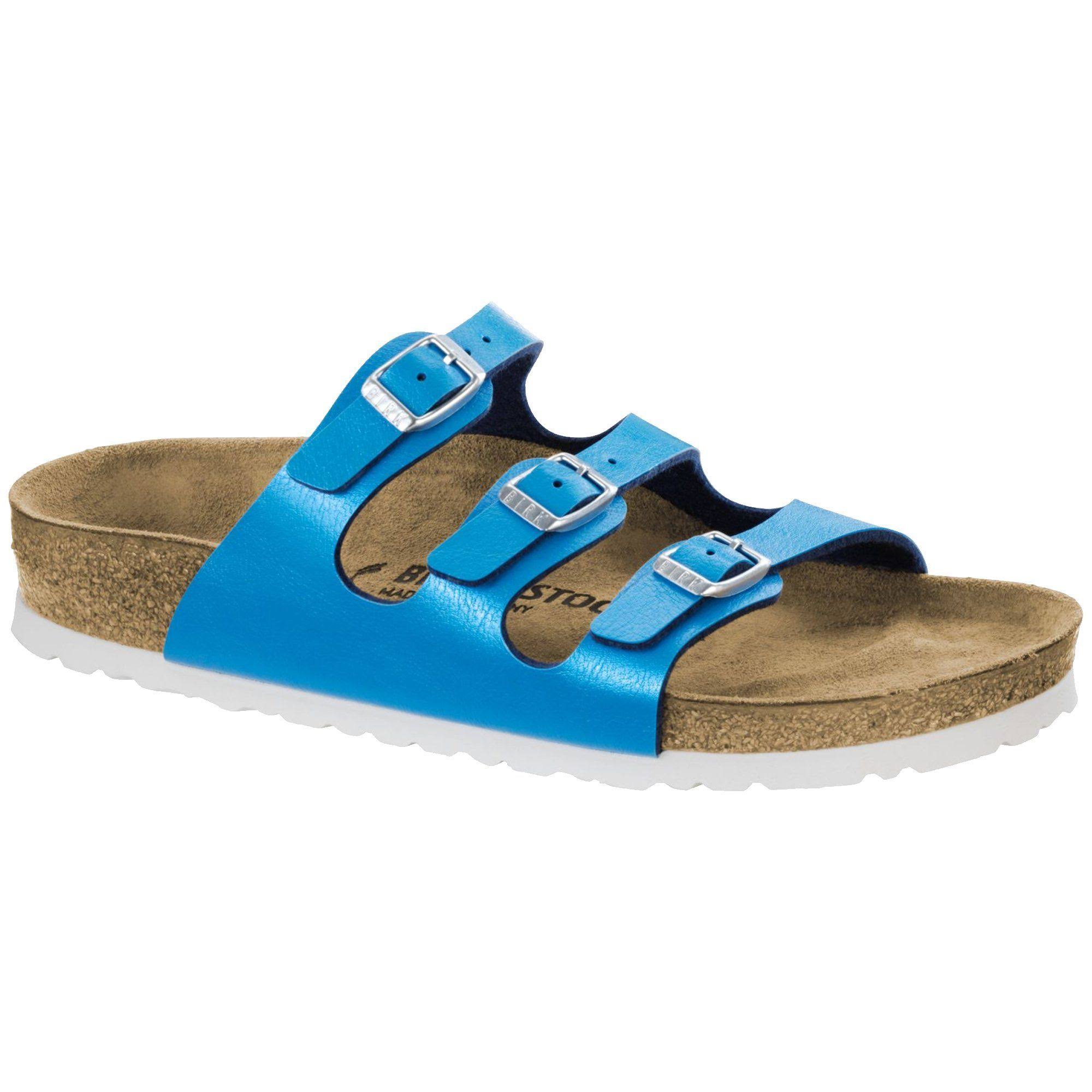 Birkenstock Women's Florida Sandal - 36 Narrow - Graceful Ocean